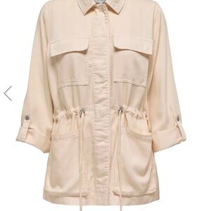 NWOT Sweet Rain Light Tan Utility‎ Jacket